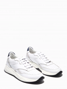 Male sneakers Respect:  white, Year - 02