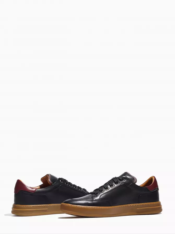 Men's Sneakers Respect: black, Year - 04