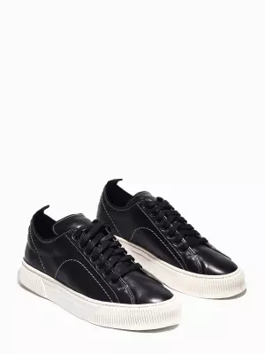 Men's Sneakers Respect:  black, Summer - 02