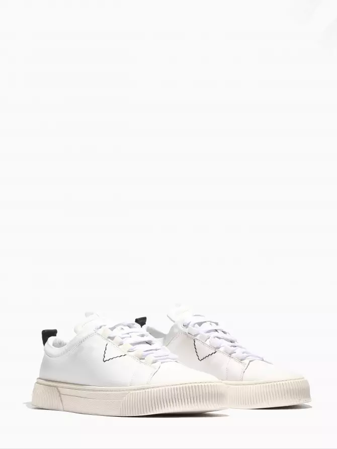 Men's Sneakers Respect: white, Summer - 01