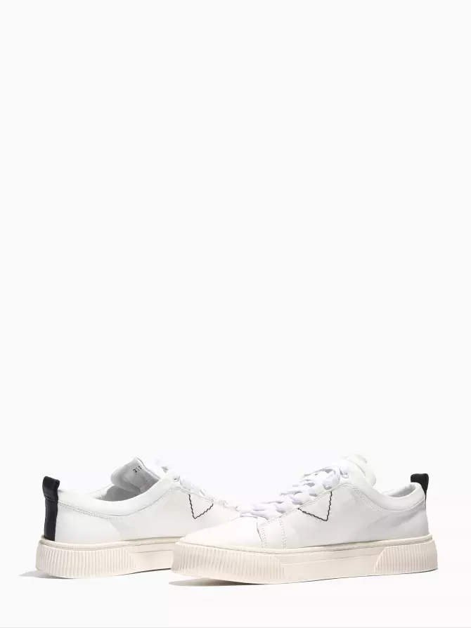 Men's Sneakers Respect: white, Summer - 04