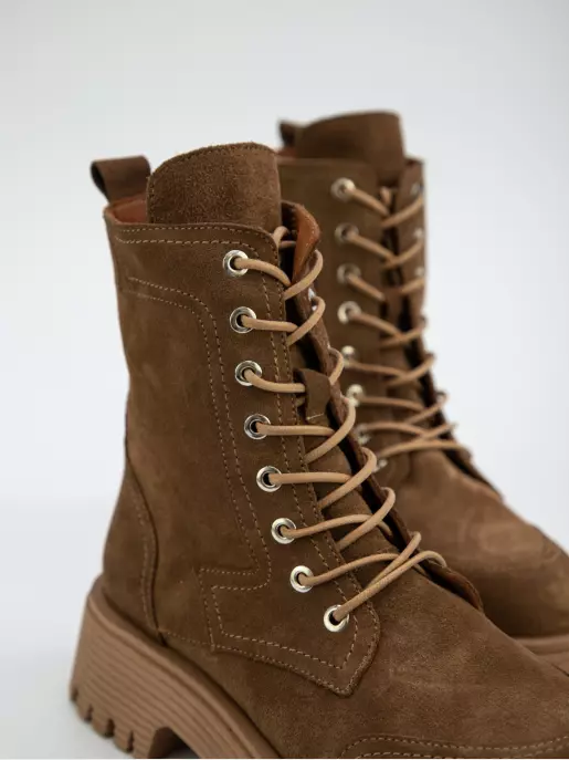 Женские ботинки DAMLAX: коричневый, Деми - 03
