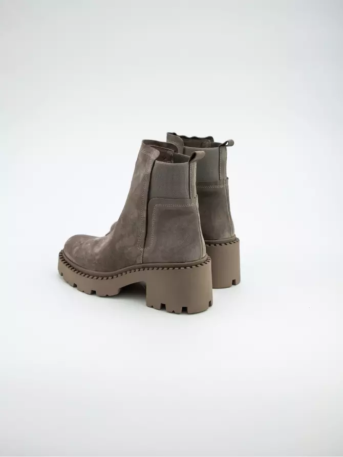 Female boots DAMLAX: beige, Demі - 02