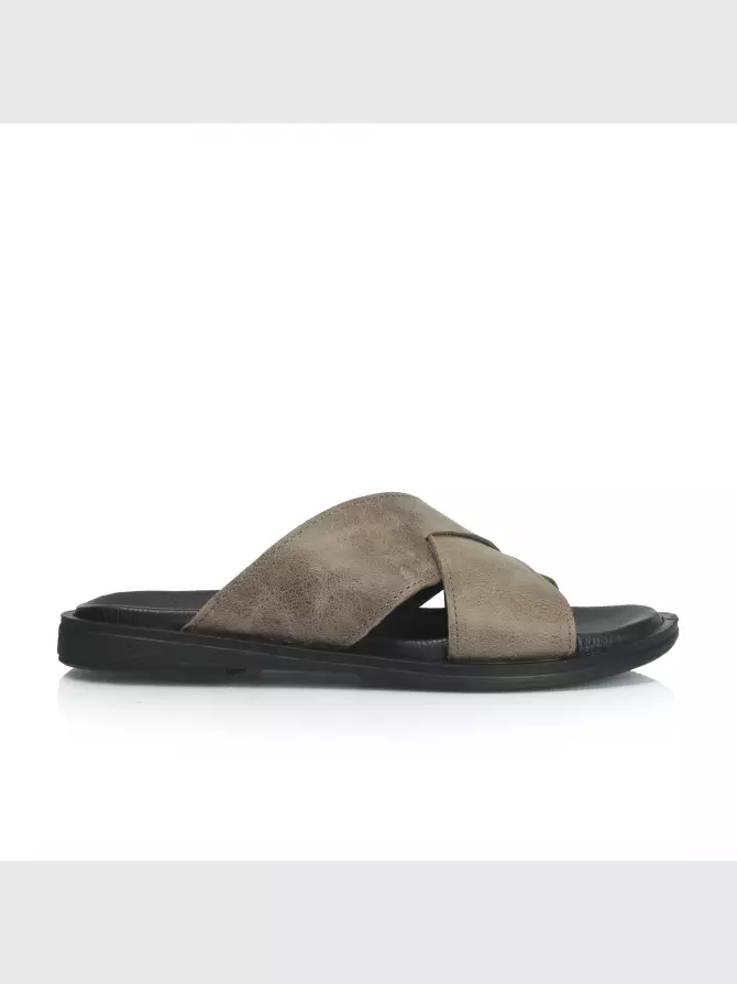 Male sandals : brown, Summer - 00