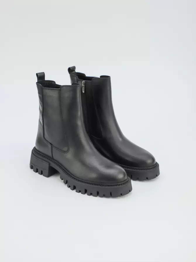 Female boots DAMLAX: black, Demі - 01