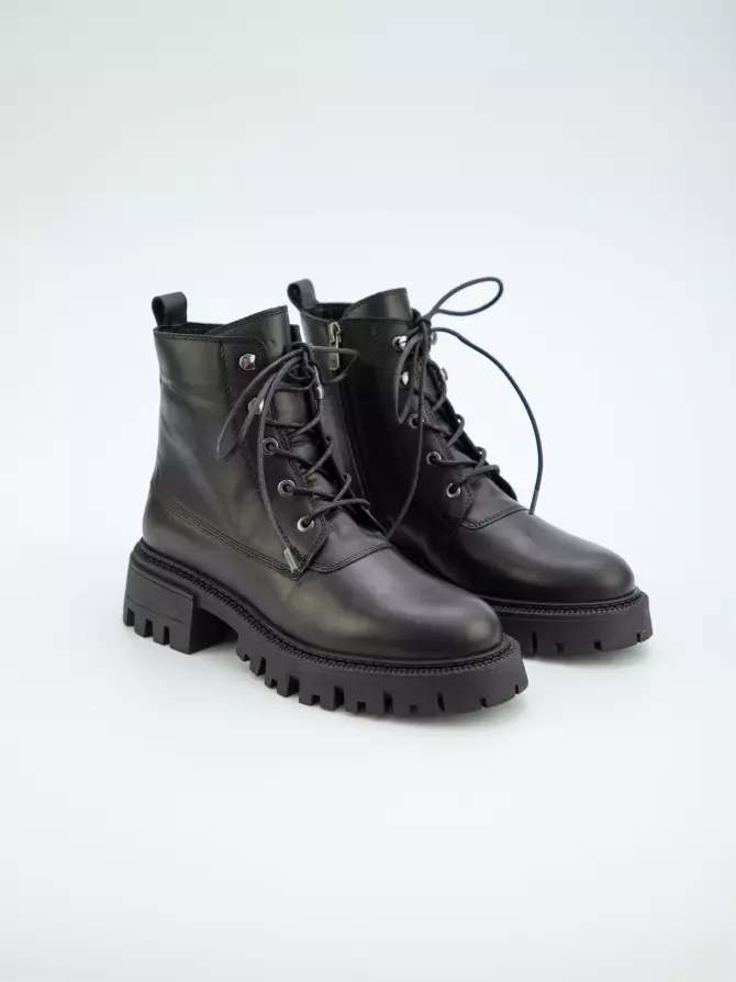 Female boots DAMLAX: black, Demі - 01