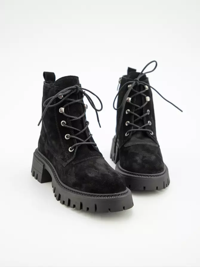 Female boots DAMLAX: black, Demі - 04