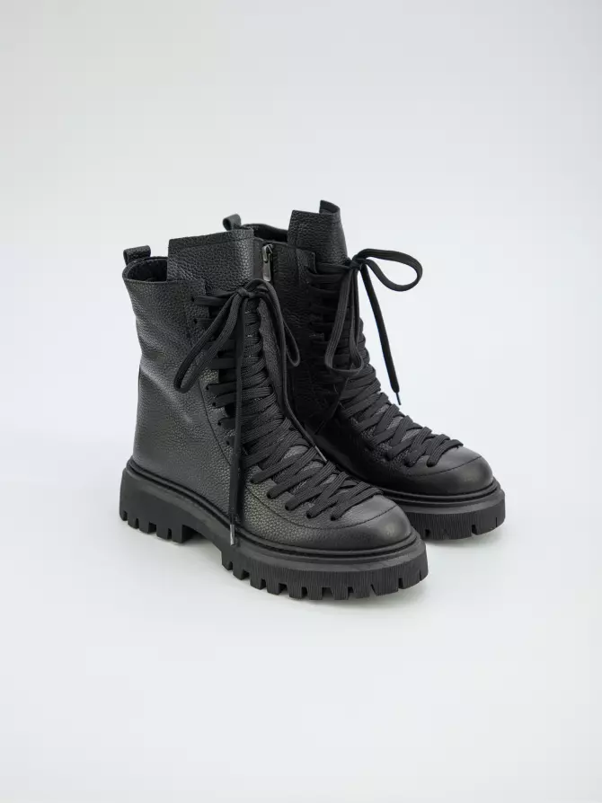 Female boots DAMLAX: black, Demі - 01