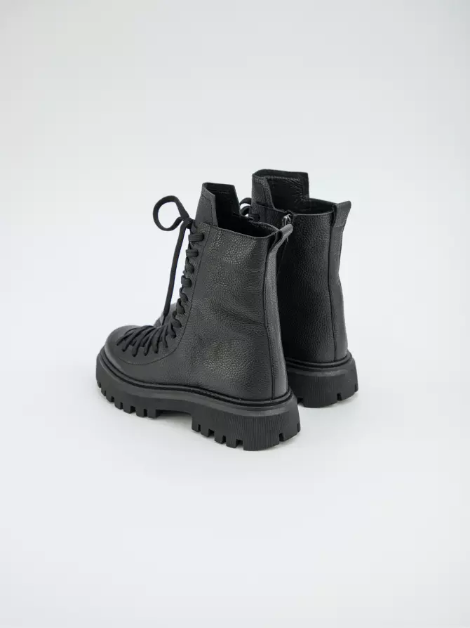 Female boots DAMLAX: black, Demі - 02