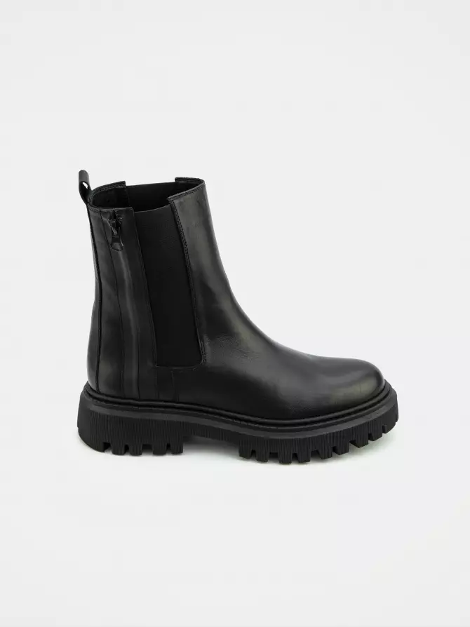 Female boots DAMLAX: black, Demі - 00