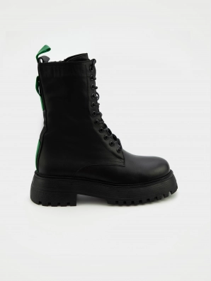 Female boots DONNA STYLE:  black, Demі - 01