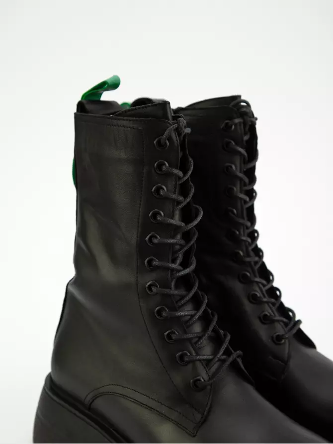 Female boots DONNA STYLE: black, Demі - 03