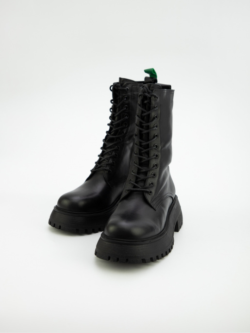 Жіночі черевики DONNA STYLE: чорний, Демі - 04