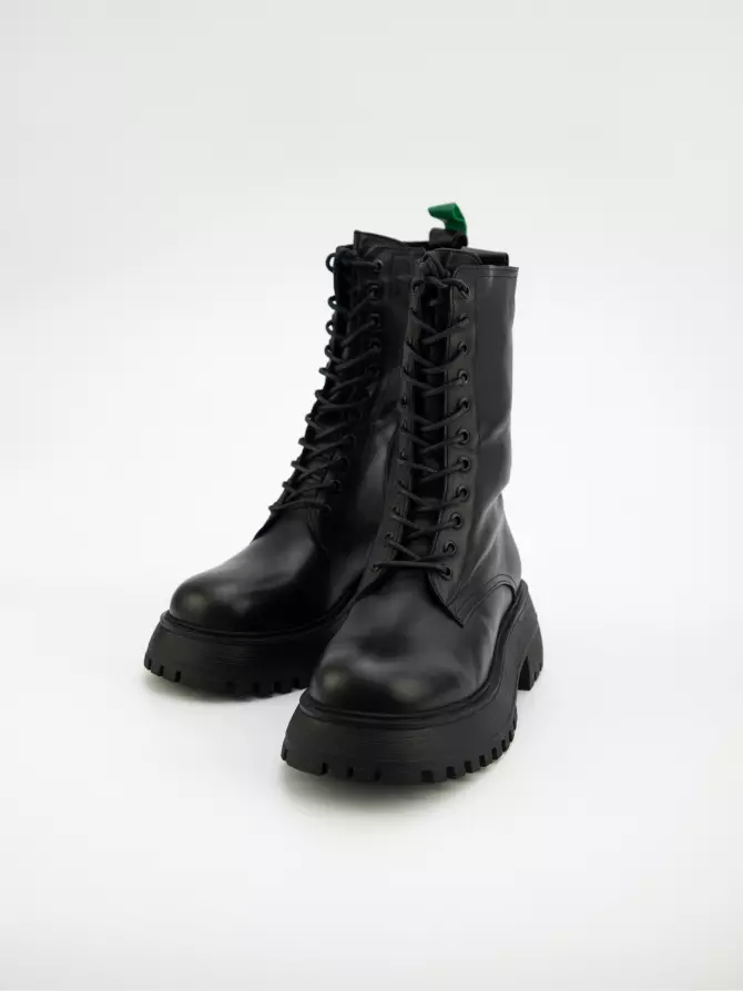 Female boots DONNA STYLE: black, Demі - 04