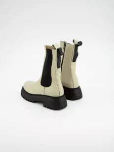 Female boots DONNA STYLE:  beige, Demі - 02