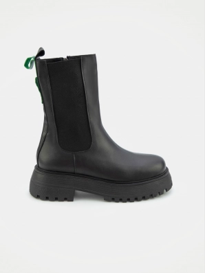 Female boots DONNA STYLE:  black, Demі - 01