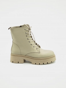 Female boots DONNA STYLE:  beige, Demі - 01