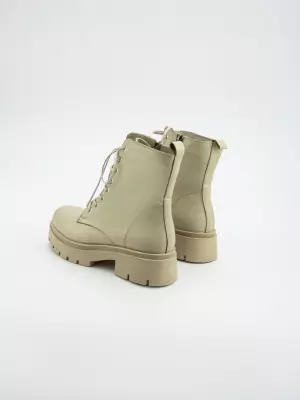 Female boots DONNA STYLE:  beige, Demі - 02