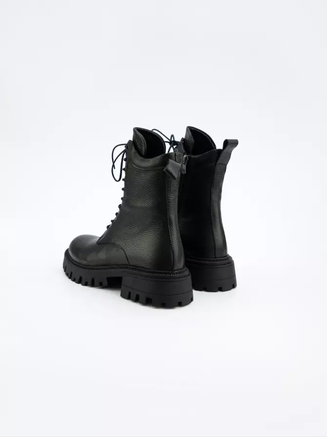 Female boots DONNA STYLE: black, Demі - 02