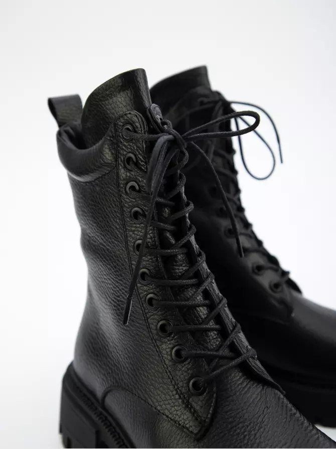 Female boots DONNA STYLE: black, Demі - 03