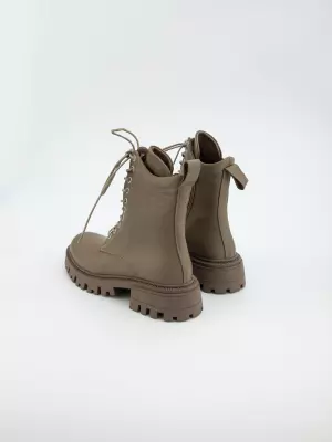 Female boots DONNA STYLE:  beige, Demі - 02