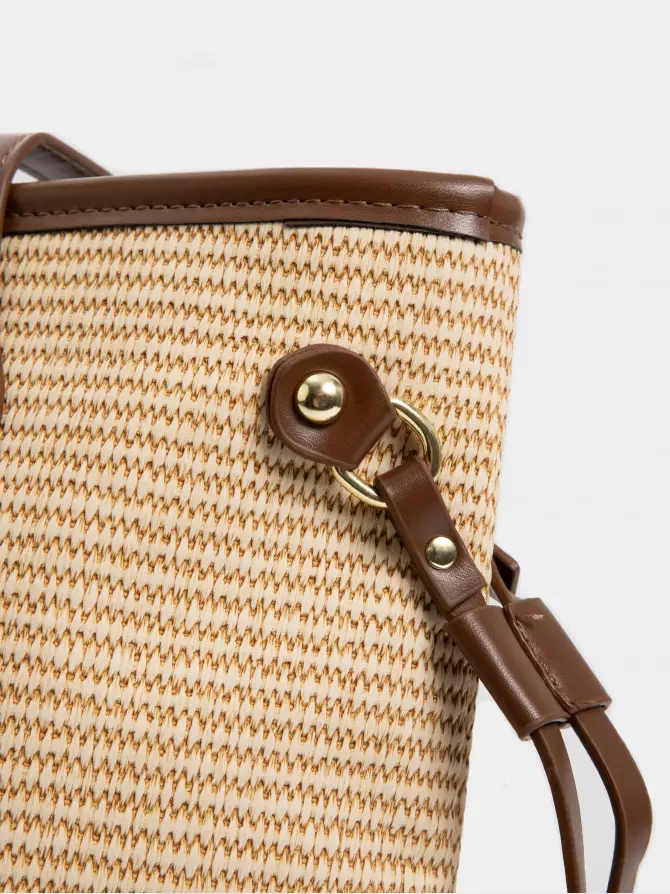 Bag URBAN TRACE: beige, Year - 02