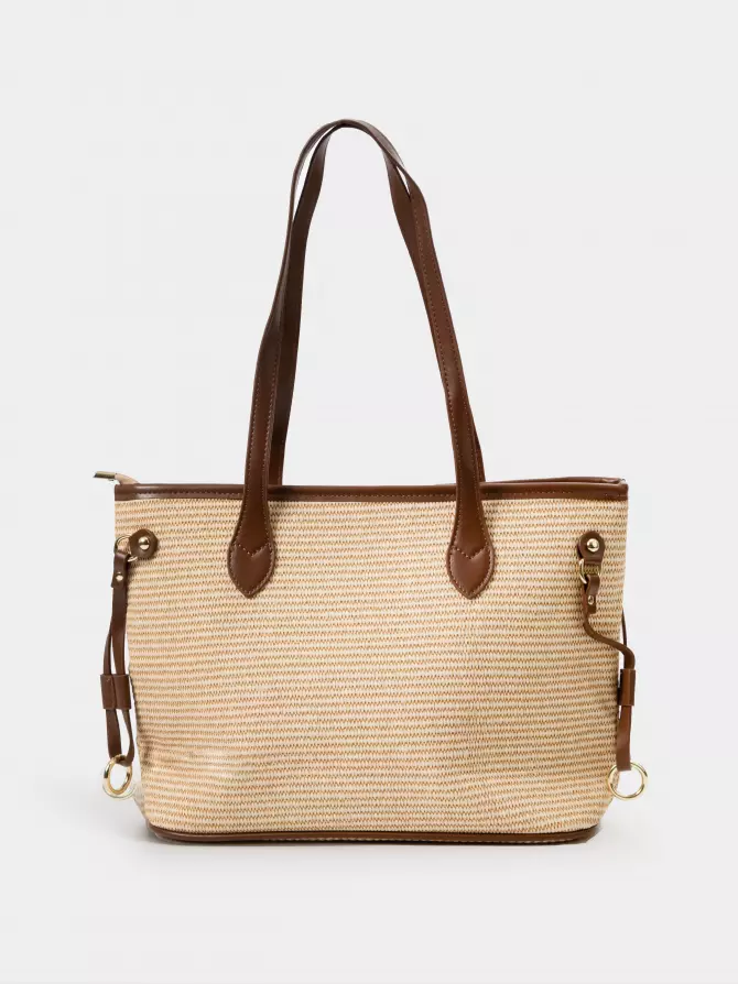 Bag URBAN TRACE: beige, Year - 03