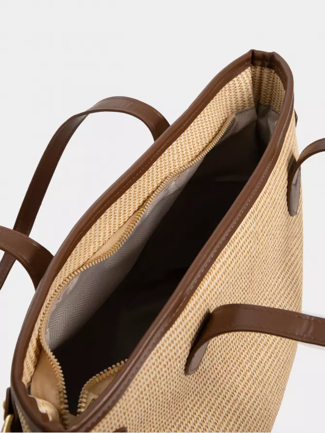 Bag URBAN TRACE: beige, Year - 04