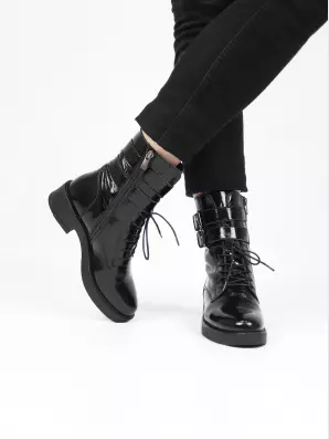 Female boots Respect:  black, Demі - 01