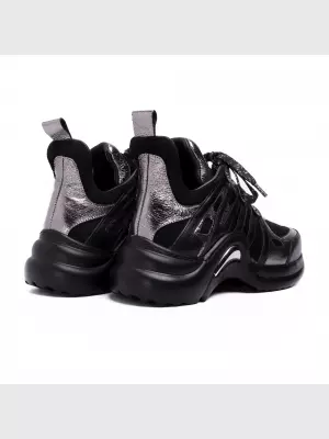 Female sneakers Respect:  black, Year - 02