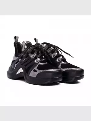 Female sneakers Respect:  black, Year - 01