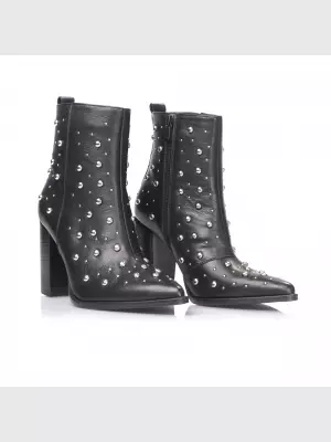 Female ankle boots Respect:  black, Demі - 02