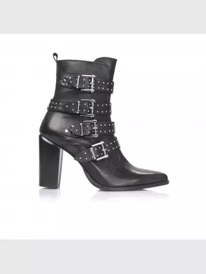 Женские ботинки Respect:  чёрный, Деми - 01