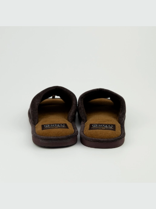 Чоловіче та жіноче домашнє взуття GEMELLI: brown, Year - 02