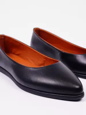 Ballet flats Respect:  black, Summer - 02