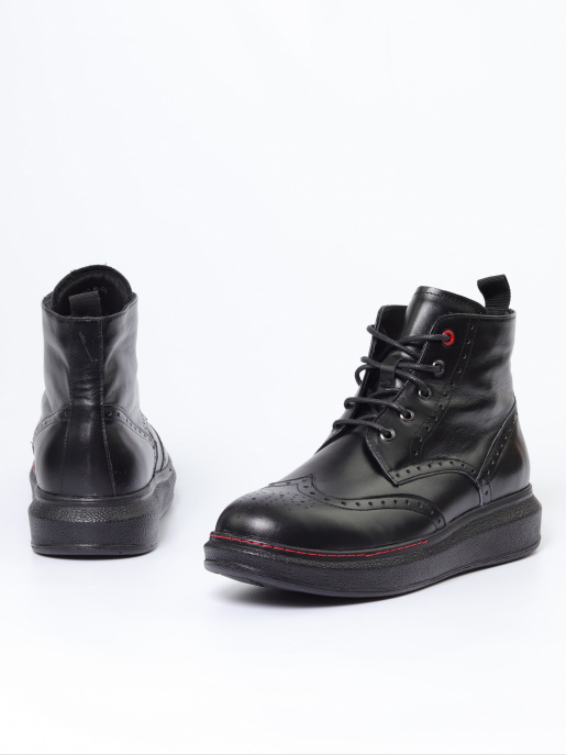 Чоловічі черевики Respect: чорний, Демі - 05