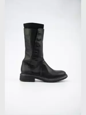 Female high boots :  black, Demі - 01