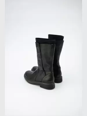 Female high boots :  black, Demі - 02