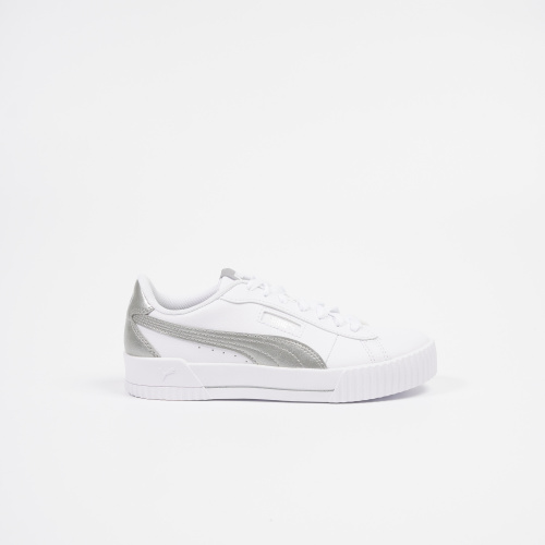 white puma flats