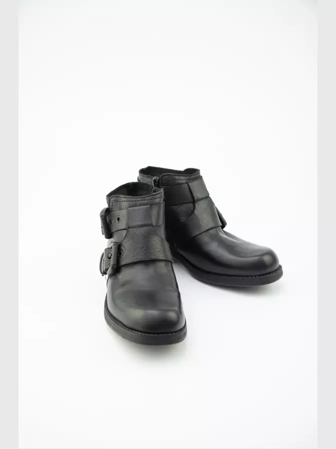 Жіночі черевики : чорний, Демі - 03