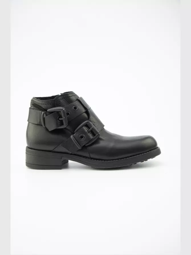 Жіночі черевики : чорний, Демі - 00