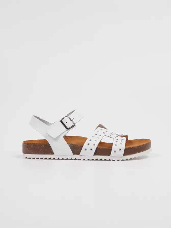 Women's sandals Respect: white, Summer - 00