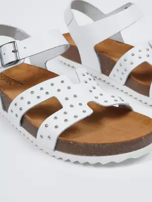 Women's sandals Respect:  white, Summer - 02