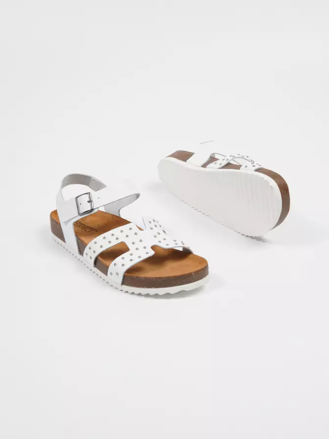 Women's sandals Respect: white, Summer - 06