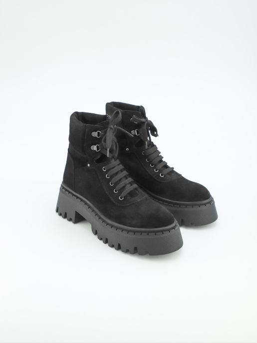 Жіночі черевики DONNA STYLE: чорний, Зима - 01