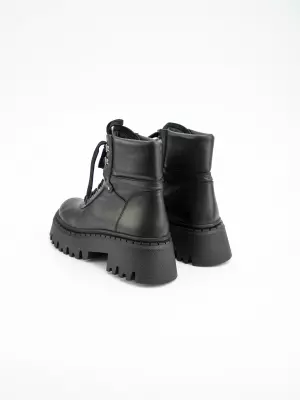 Female boots DONNA STYLE:  black, Winter - 02