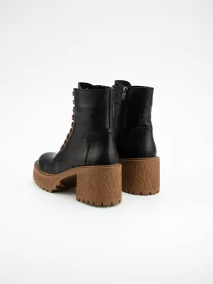 Female boots DONNA STYLE:  black, Demі - 02