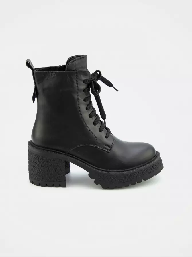 Female boots DONNA STYLE: black, Demі - 00