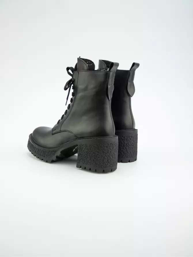 Female boots DONNA STYLE: black, Demі - 02