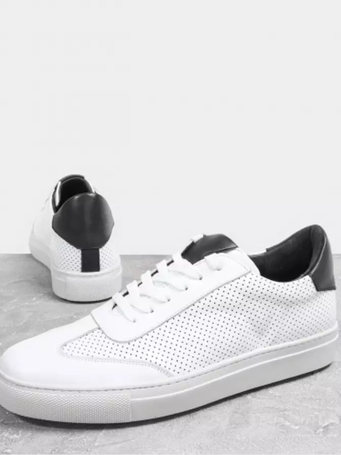 Men's Sneakers Respect: white, Summer - 04